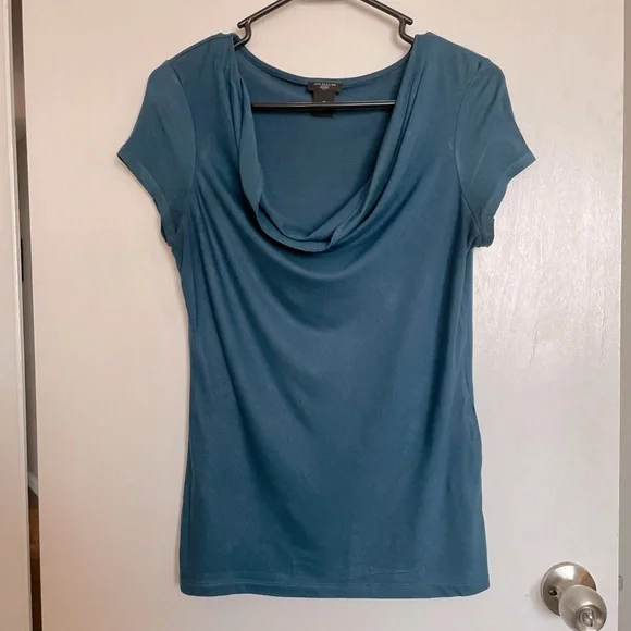 Ann Taylor Scoop Neck Top - Size S Petite - Picture 1 of 11